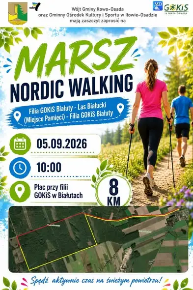 Sportowy weekend we wrześniu: Marsz Nordic Walking i Rajd Rowerowy z atrakcjami