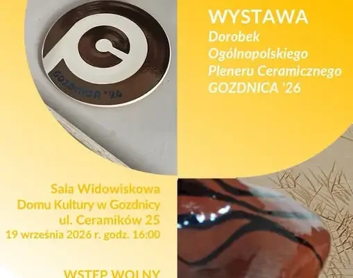 Gozdnica: wernisaż wystawy rzeźby ceramicznej OPC ’26 już 19 września