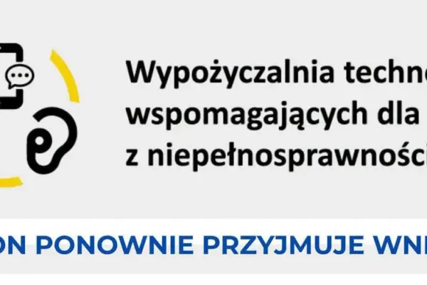 PFRON wznawia przyjmowanie wniosków o wypożyczenie sprzętu wspomagającego