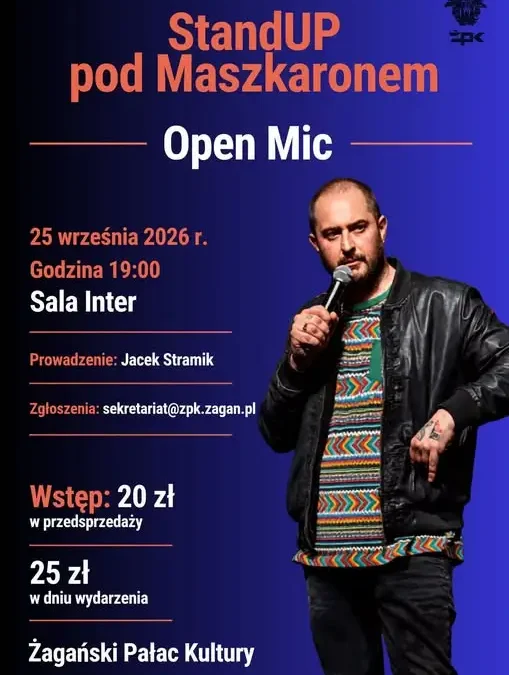 Open Mic powraca do Żagania po kilku latach przerwy