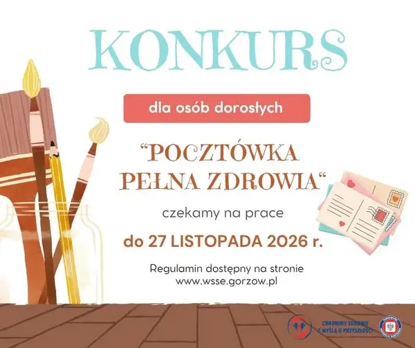 Konkurs na pocztówkę promującą zdrowie i szczepienia ochronne
