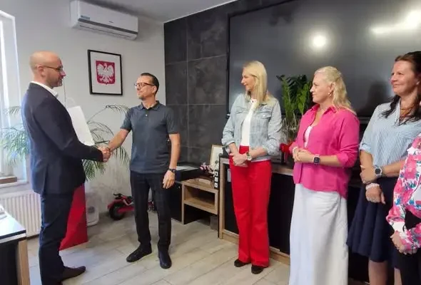 30-lecie pracy Wojciecha Kaczmarskiego w Urzędzie Miejskim w Iłowej