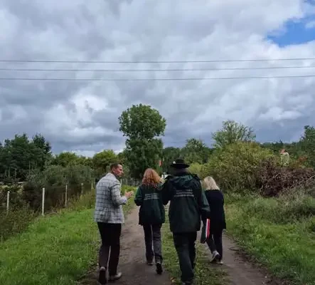 Bobry i niedrożne rowy w Rudawicy tematem wizji lokalnej