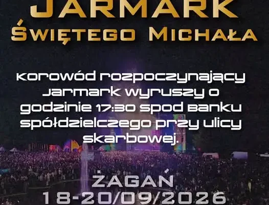 Korowód otworzy XXX Jarmark Świętego Michała w Żaganiu