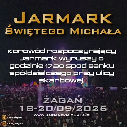 Korowód otworzy XXX Jarmark Świętego Michała w Żaganiu