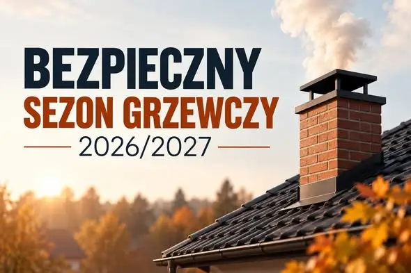 Bezpieczny sezon grzewczy 2026/2027 – przypomnienie o przeglądach i czujkach