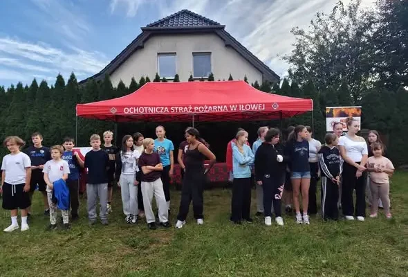 Iłowa: Młodzieżowa Drużyna Pożarnicza edukowała mieszkańców w ramach akcji „MDP dla Bezpieczeństwa”