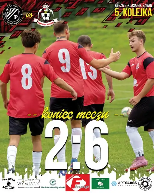 Piąte zwycięstwo z rzędu! Fiamp-Iskra Wymiarki liderem B-klasy