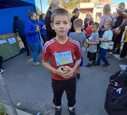 Uczniowie ze szkoły wzięli udział w XXIII Ogólnopolskim Biegu po Miód w Przemkowie