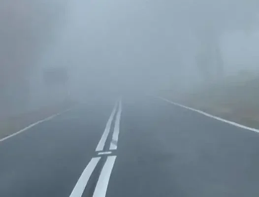 Gęste mgły na drogach – policja apeluje o ostrożną jazdę