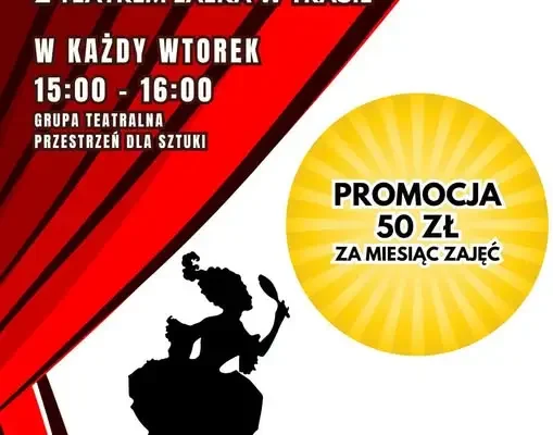 Warsztaty teatralne w Gozdnickim Domu Kultury – dołącz do grupy „Przestrzeń dla Sztuki”