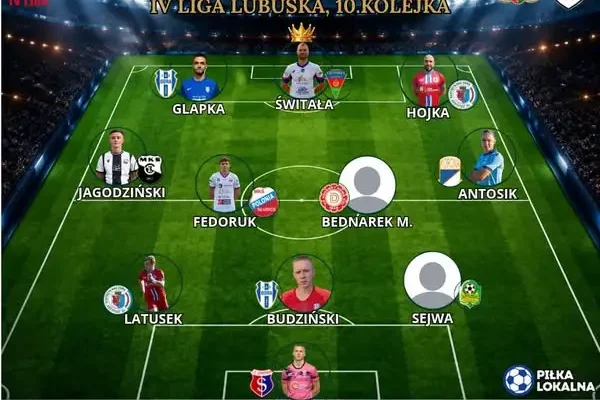 XI tygodnia najlepszych zawodników IV ligi lubuskiej po 10. kolejce – MVP Mateusz Świtała