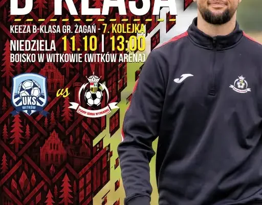 UKS Witków kontra SKS Fiamp-Iskra Wymiarki – zapowiedź 7. kolejki B-klasy