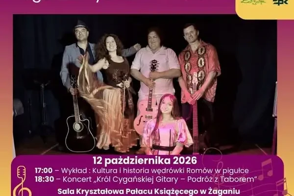 Żagań: Seniorzy zanurzą się w kulturze romskiej – wykład i koncert w Pałacu Książęcym