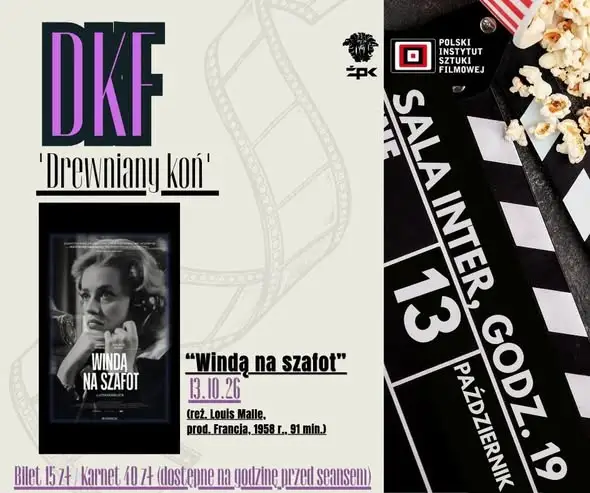 DKF „Drewniany koń” w Żaganiu zaprasza na klasyk Louisa Malle’a