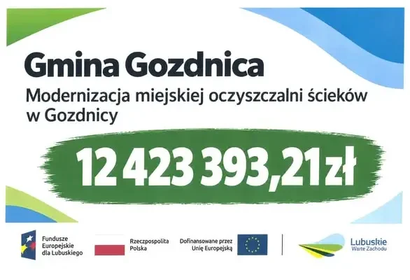 Gozdnica modernizuje oczyszczalnię ścieków. Mieszkańcy zapłacą mniej za szamba
