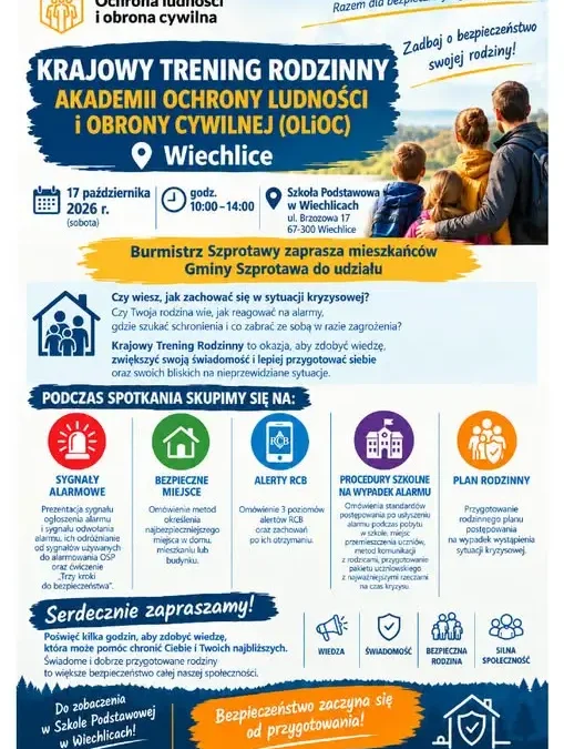 Krajowy Trening Rodzinny OLiOC w Szprotawie – jak przygotować bliskich na kryzys?