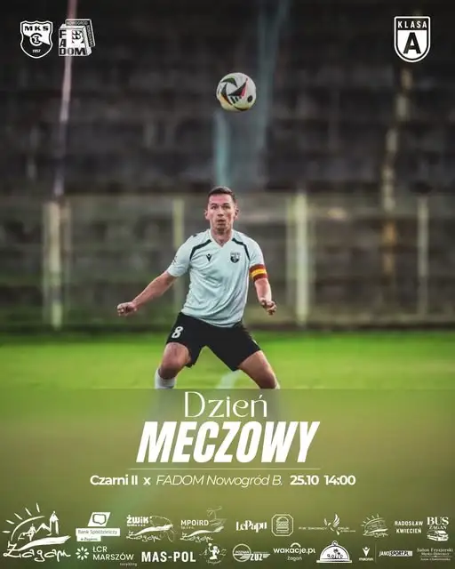 11. kolejka: FADOM Nowogród Bobrzański zagra na stadionie Czarnych w Żaganiu