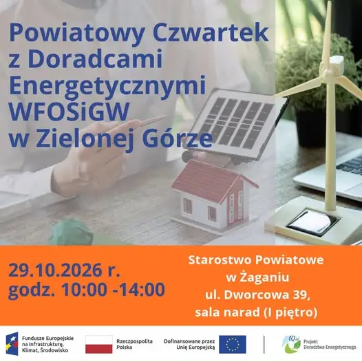 Bezpłatne konsultacje energetyczne w Żaganiu – już w czwartek