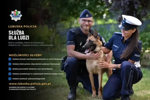 Lubuska Policja rekrutuje: od 2 listopada przyjmowanie podań