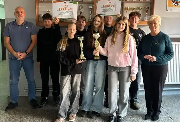 PSP nr 7 w Żaganiu na sportowym podium – dwa czeki i czołówka igrzysk