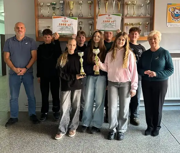 PSP nr 7 w Żaganiu na sportowym podium – dwa czeki i czołówka igrzysk